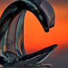 Sculpture & Sunset : 
